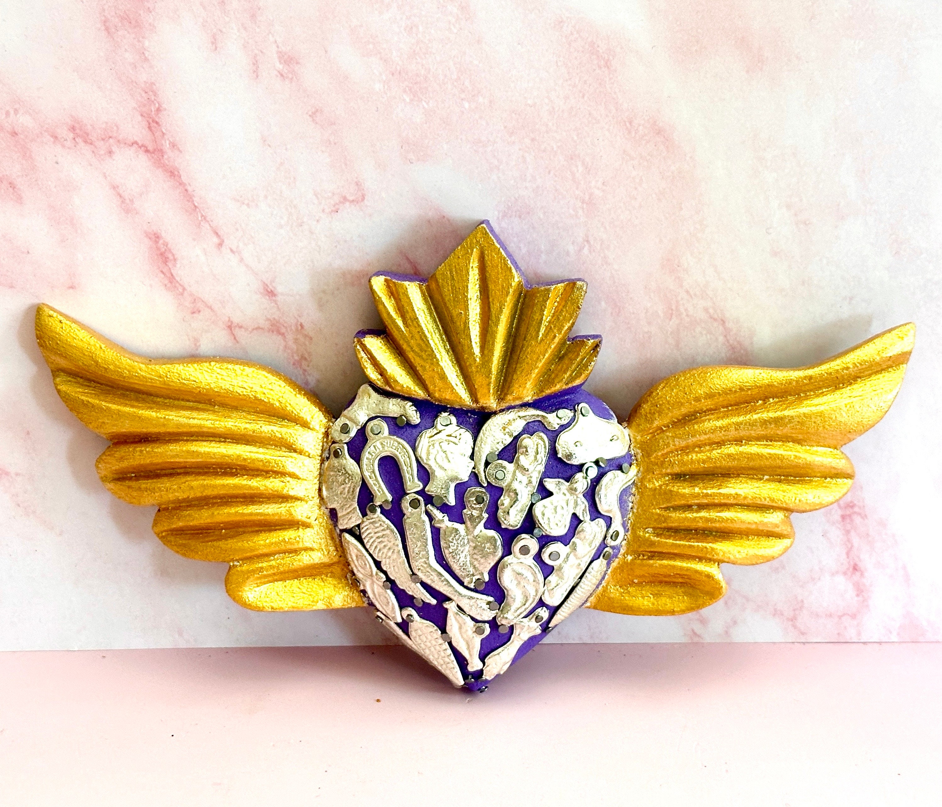 Mexican Heart With Wings