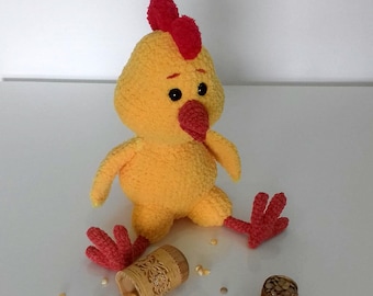 Chick crochet Pattern Amigurumi Baby Safe Toy Gift Easter Chick children's toy chicken, rooster