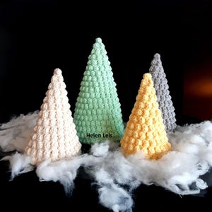 Sapin de Noël, modèle au crochet en anglais PDF