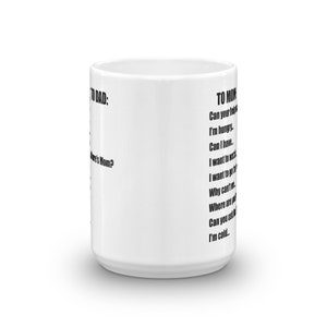 Moms Life Gift Idea for Mothers Day Coffee Mug with Funny image 8