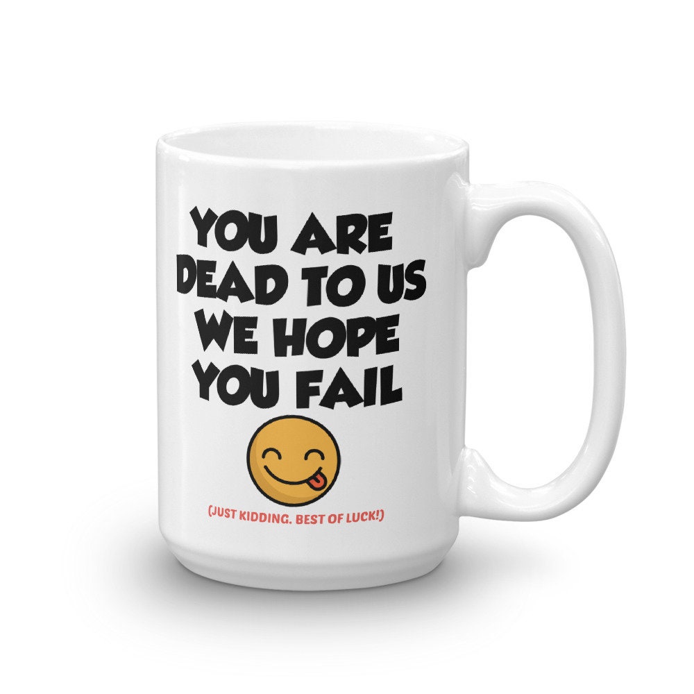 Funny New Job Mug Leaving Job Gift Good Luck New Job Etsy