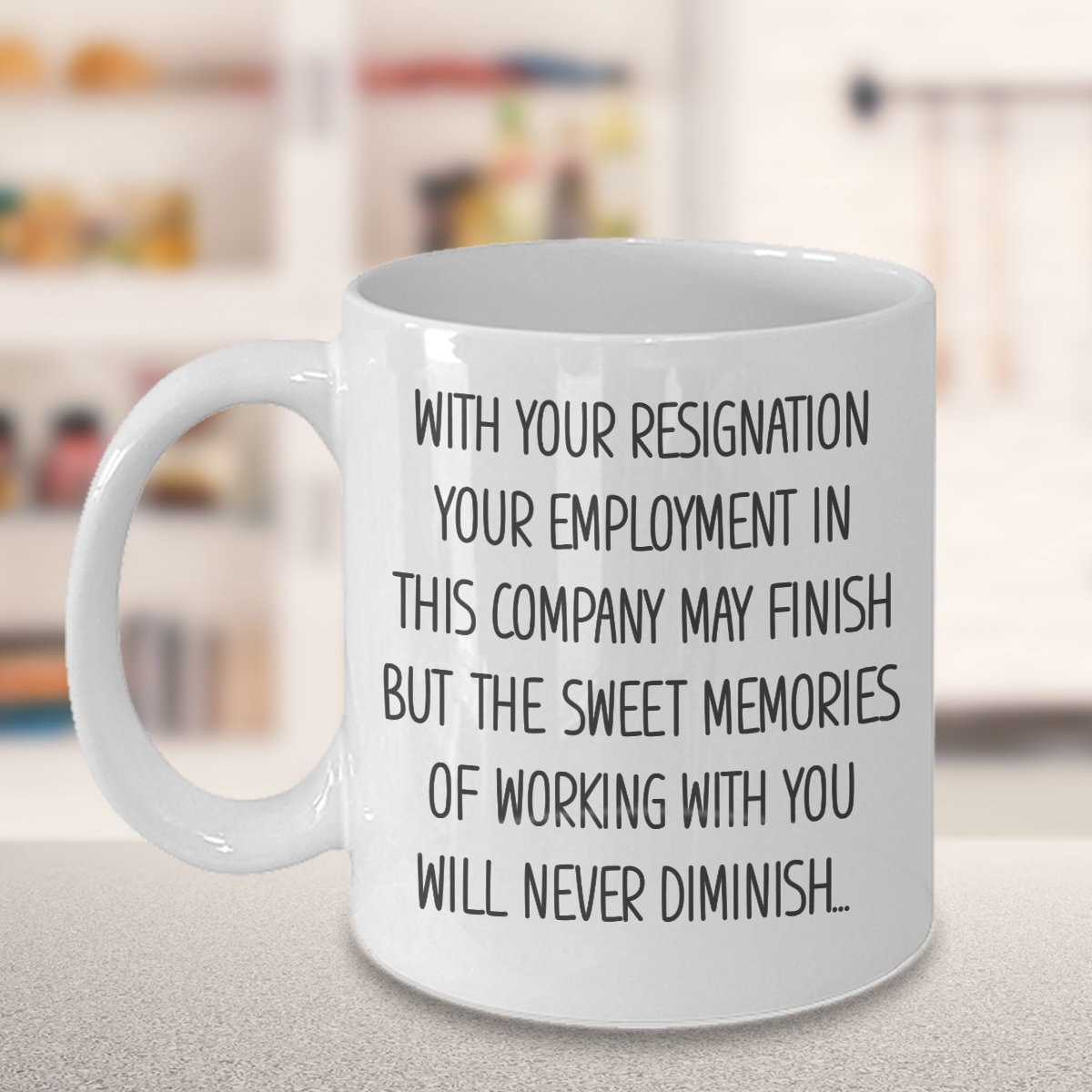 Funny mugs for coworker,You're Dead to Us Now,Colleague Farewell,Retirement  Gift,Coworker Goodbye,coworker leaving gift Coffee Mug by pillowaza