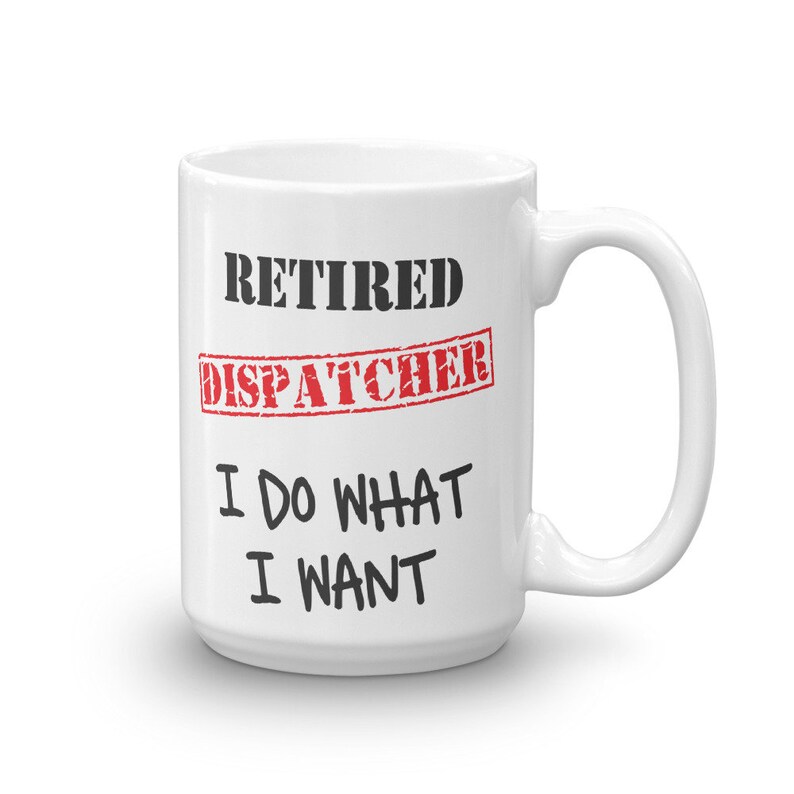 911 Dispatcher Retirement Gift Retired Dispatcher Coffee Mug Etsy