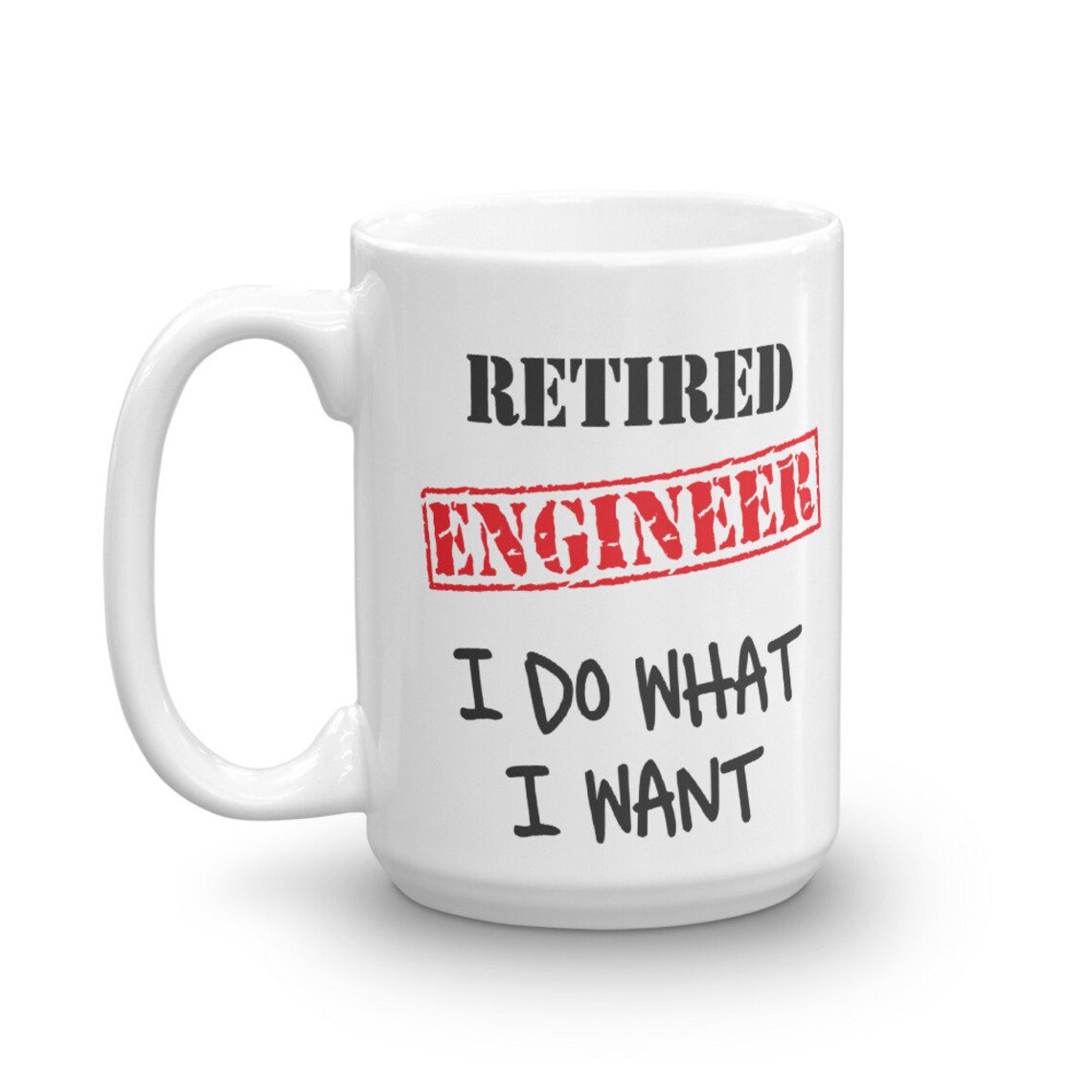 Engineer Retirement Gifts Retired Engineer Coffee Mug Funny Etsy