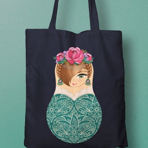 Stofftasche Matroschka Kira