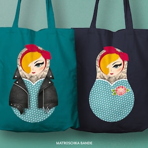 Stofftasche Matroschka Jayne
