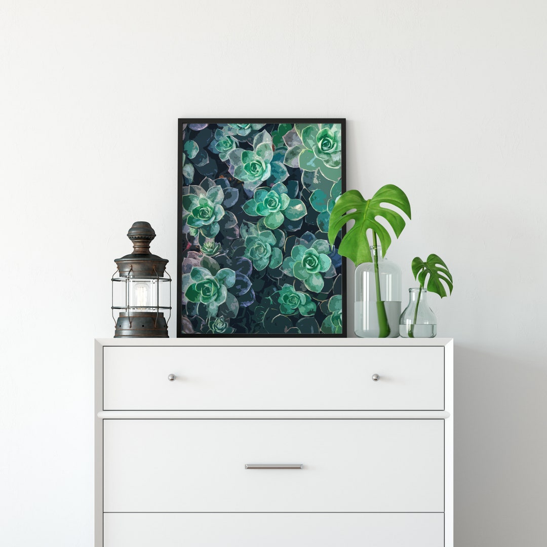 Instant Download Printable Succulent Print - Cactus Digital Home Poster ...