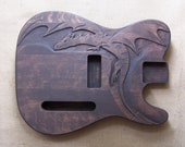 Guitar body - telecaster (P90) - dragon
