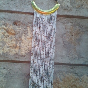IN VENDITA Autentica collana di perline africane / Regalo per lei / Donna africana / Bellezza della Terra / Collana Masai / Masai Mara