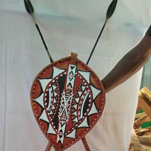 Defend with Honor: Maasai Warrior Bundle (2 Spears & Shield)