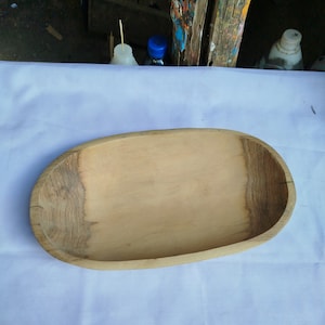 On sale  Hand-Carved African Wooden Serving Bowl with Lid GD26