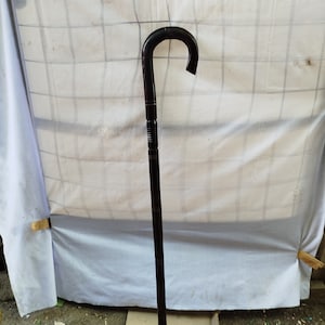 On Sale Symbol of Power: Intricately Carved Malawi Royal Walking Stick (Carved for Kings)  Walking Cane | Status Stick Pointing Stick black