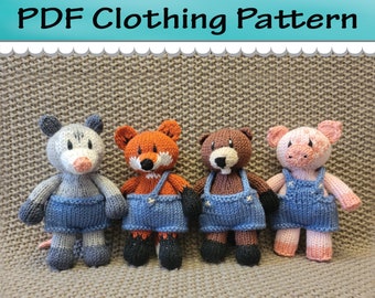 Knitted Shorts with Strap Variations PDF Pattern Only