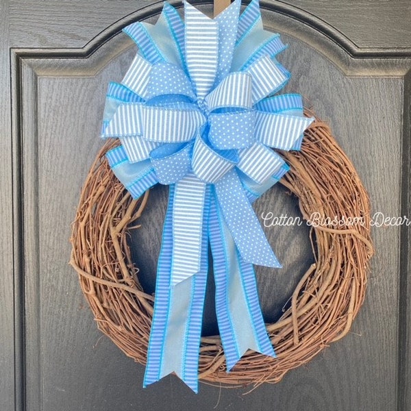 Baby Boy Wreath Etsy