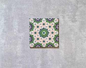 Kazhan Charm Moroccan Patterned Wall & Floor Tile Sample 20 x 20cm