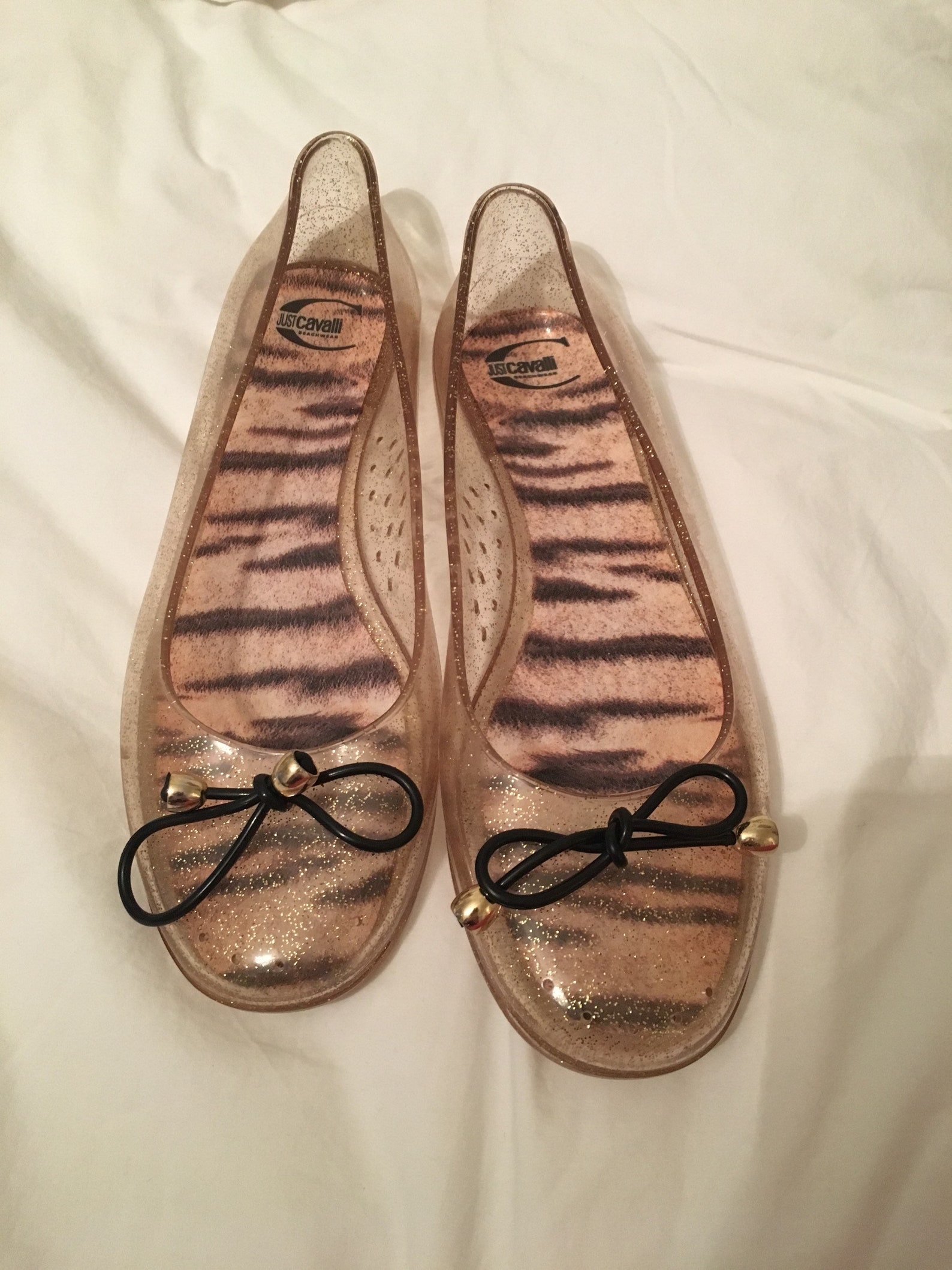 just cavalli ballet flats