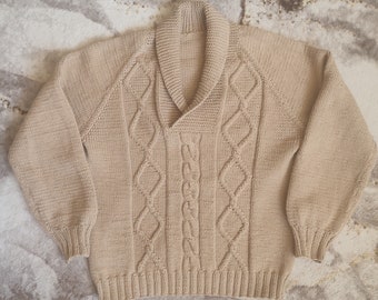 Knitted Sweaterfor Boy Sweater Knitted Sweater Handmade Sweater Winter Sweateer Fall Sweater