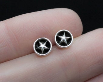 Star earrings, Silver earrings, Stud Earrings, Tiny Star Earrings, Minimalist Earrings, Stud star earrings, Minimalist jewelry, Star