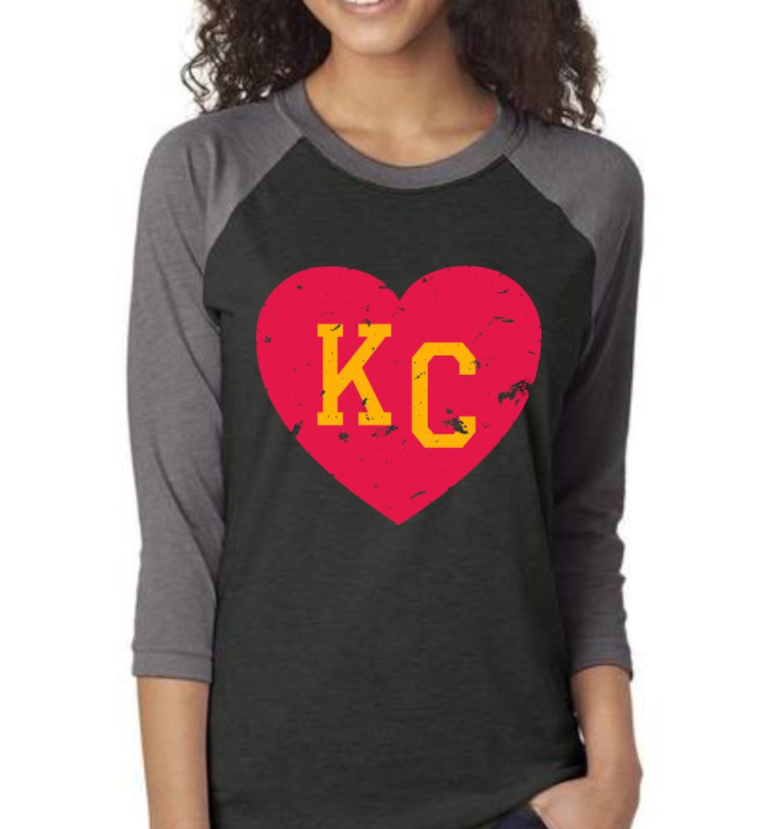 KC Heart Distressed SVG | KC Shirt Design | Kansas City Sports ...