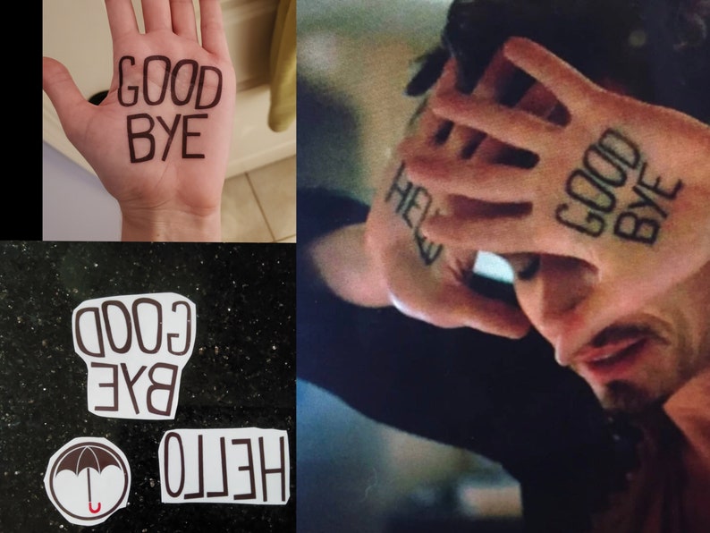 Tatuajes temporales Klaus Hargreeves The Umbrella Academy Etsy México