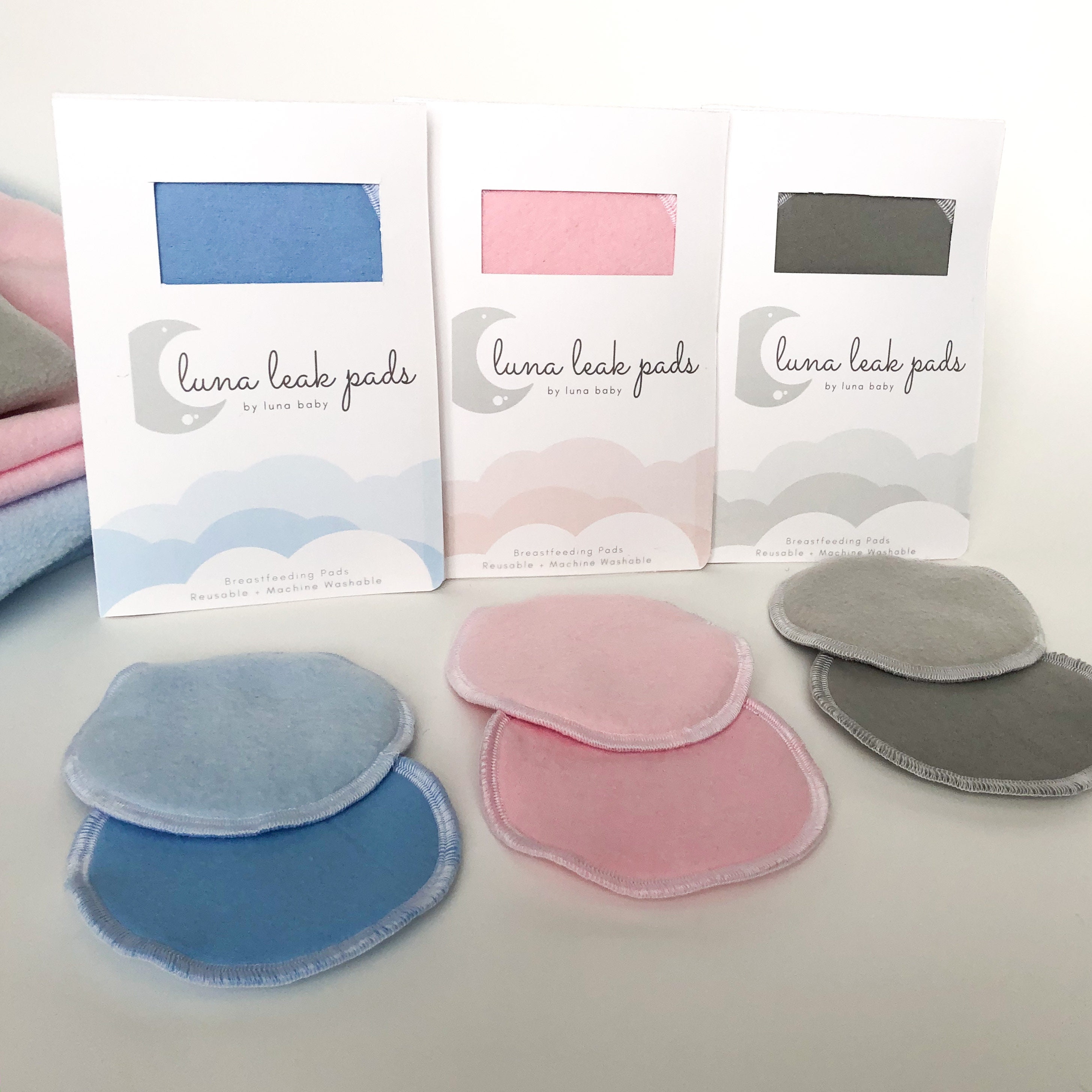 Blue Nursing Pads Etsy