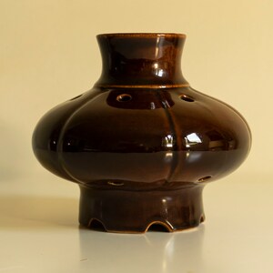 Small oriental ceramic table lamp / ambient lamp image 5