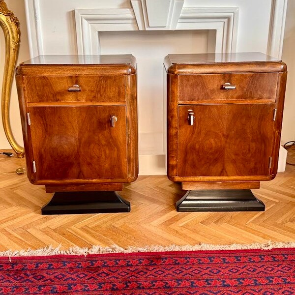 Art Deco Nightstand Etsy — free download