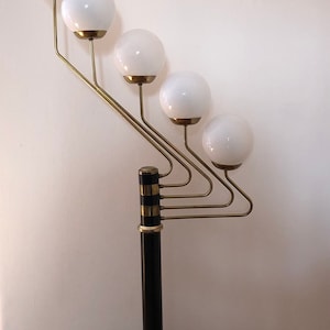 Vintage Large Floor Lamp From the 70s / Sputnik Floor Lamp With 5 Balls ...