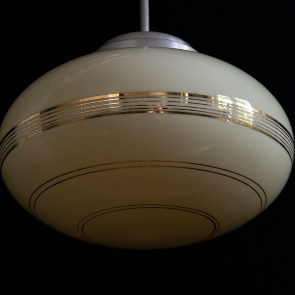 Art Deco Pendant Light Etsy