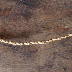 Bracelet primitif cordé en massette grand choix de taille image 4
