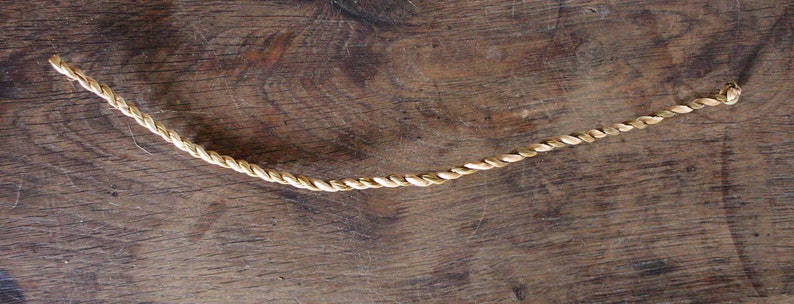 Bracelet primitif cordé en massette grand choix de taille image 4
