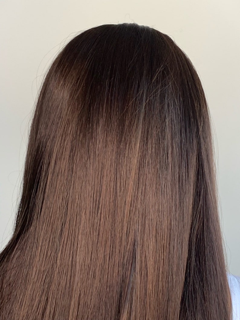 Gym & Swim Headband Wig Long Length warm chocolate hair loss wig