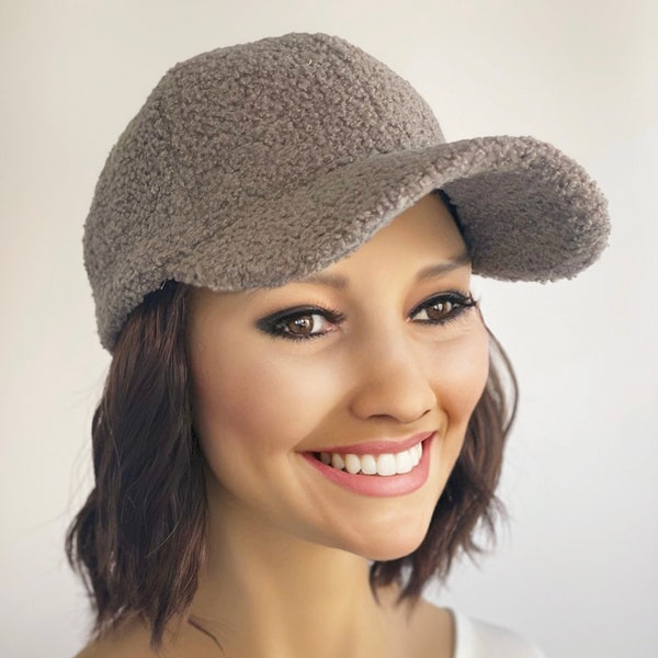 Mens Cap With Attached Hair Etsy