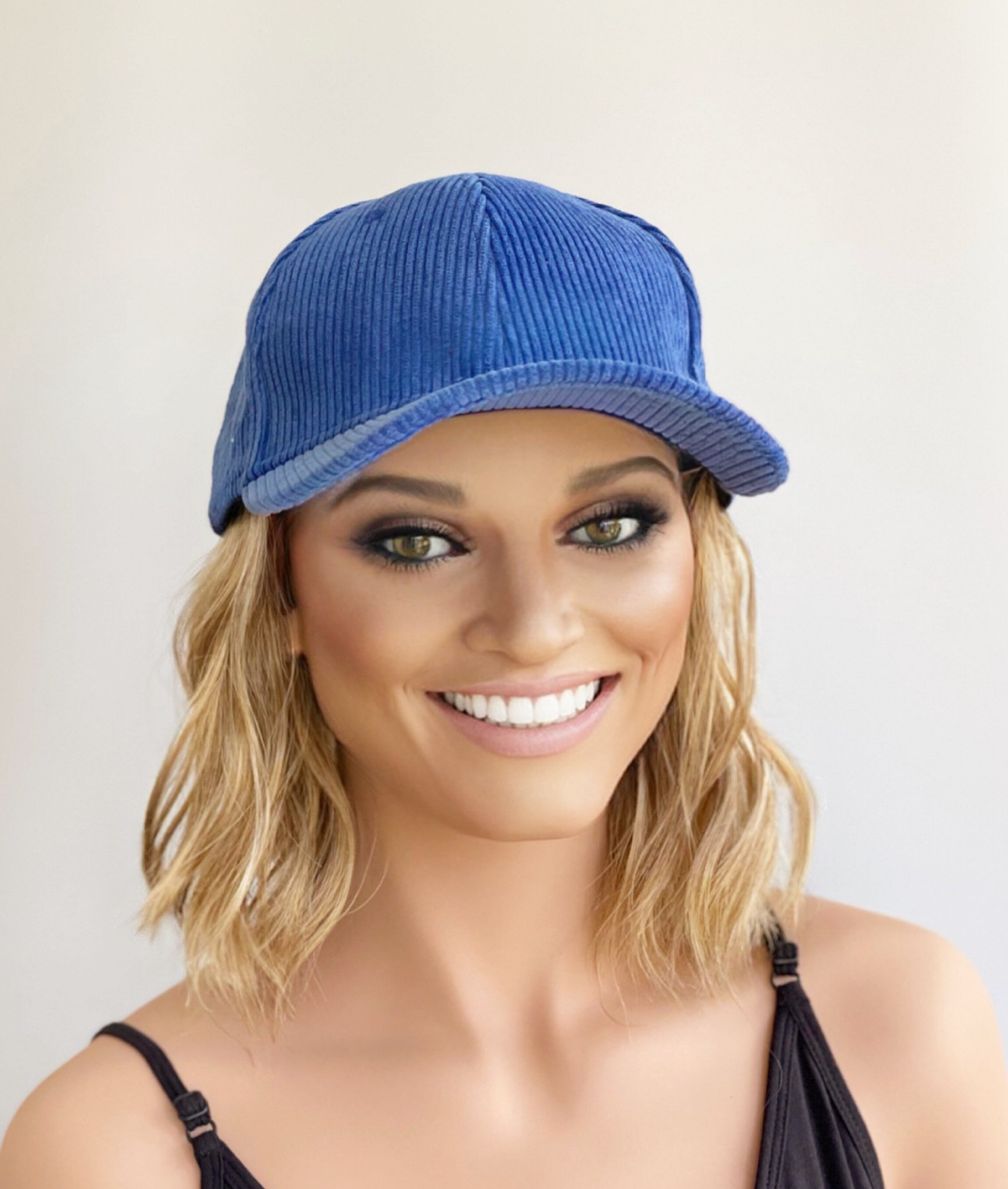 Hat with hair attached Clearance
