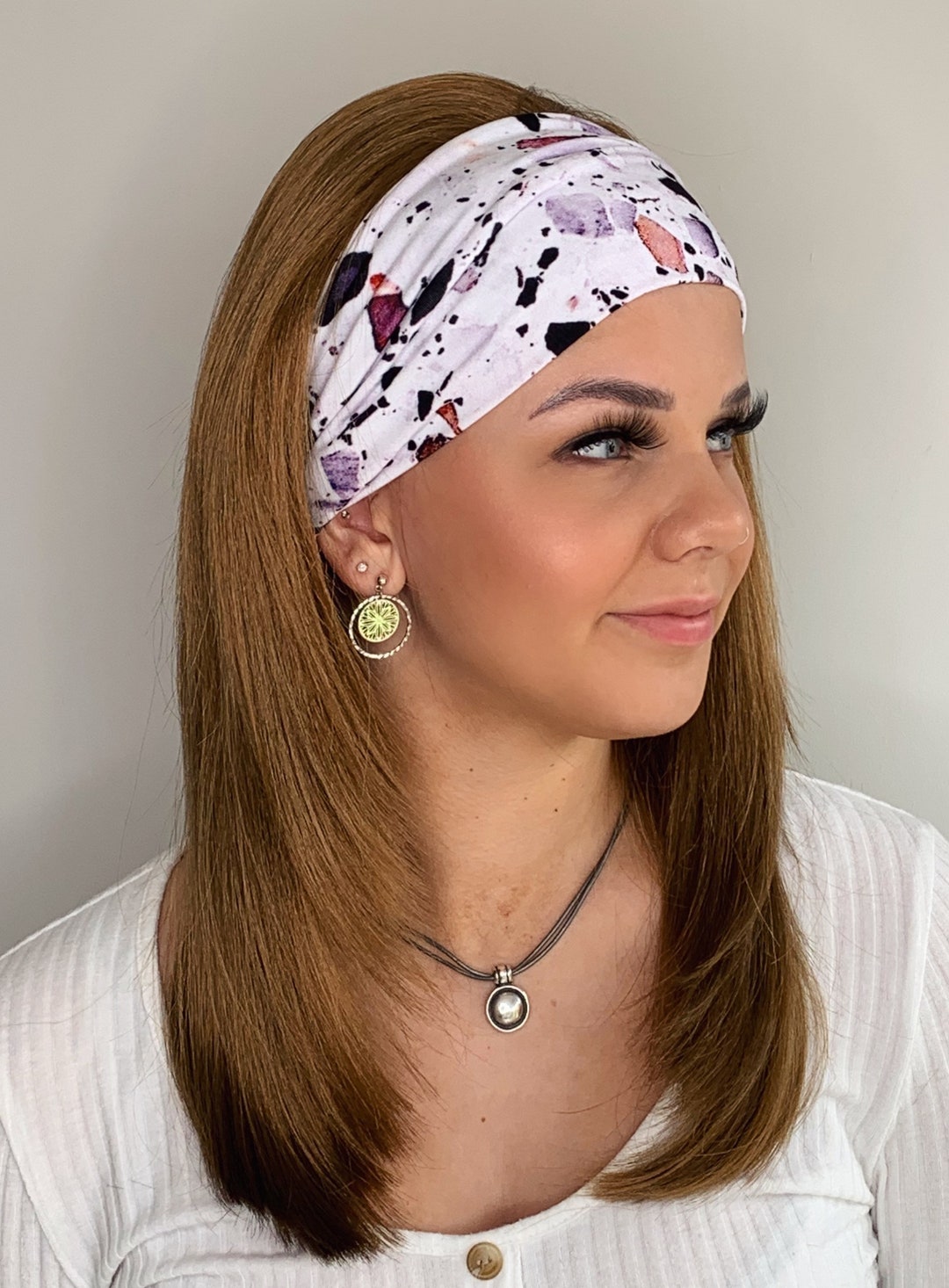 Headband Wig Ponytail Wig , Toffee Swim Wigs With Interchangable Bands