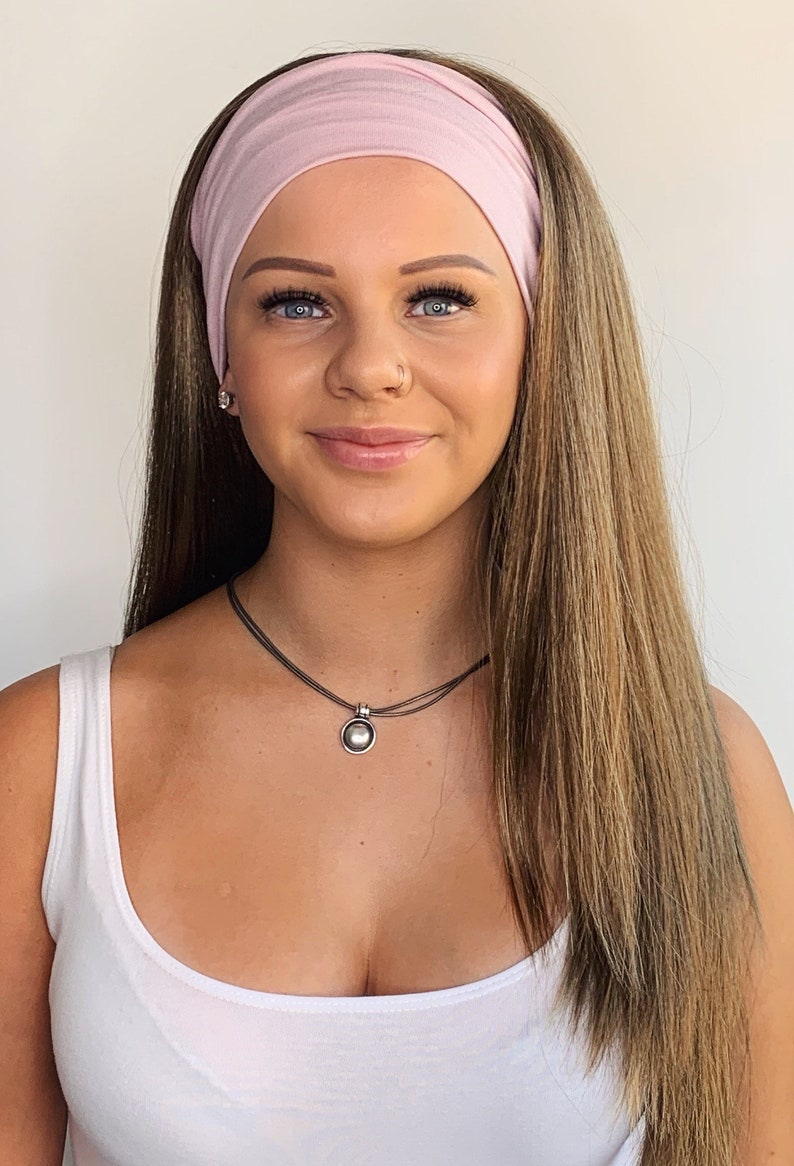 Gym & Swim Headband Wig Long Length Praline Mix Hair Loss Wig Etsy