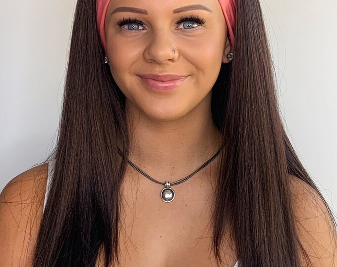 Gym & Swim Headband Wig Long Length Warm Chocolate Hair Loss Wig Alopecia Wig Etsy