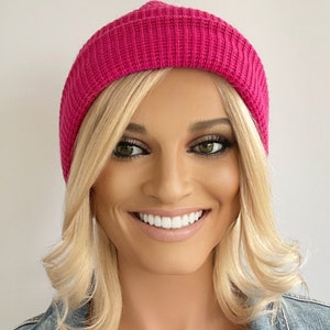 Light ash blonde Human hair baby halo| fringe wig|alopecia wig| human hair fringe