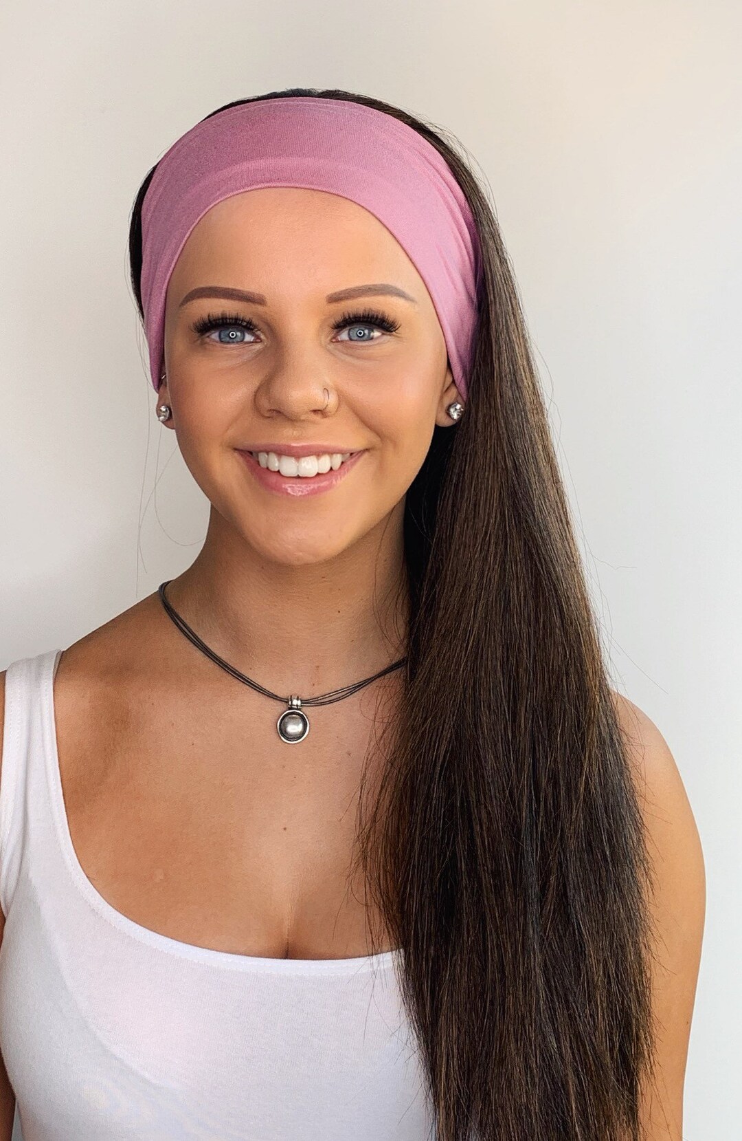 Gym & Swim Headband Wig Long Length Chestnut Hair Loss Wig Alopecia Wig Etsy