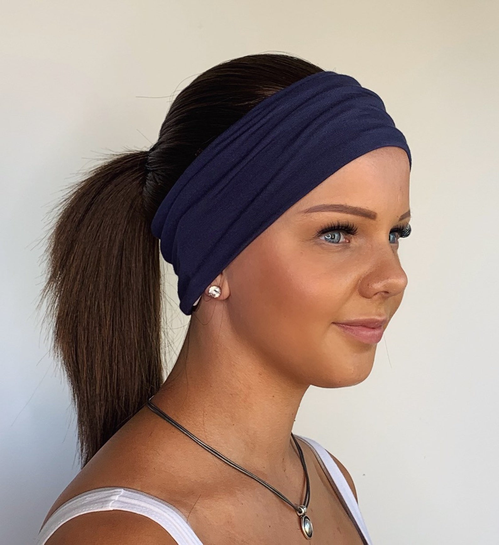 Headband wig ponytail wig light chocolate Swim Wigs With Etsy