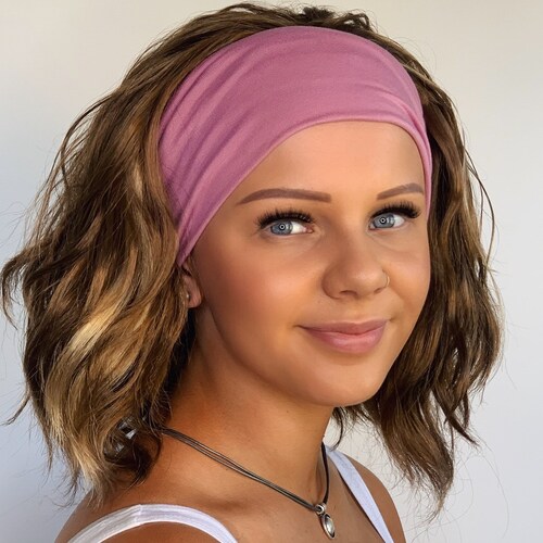 Toffee Beach Wave Headband Wig Gym Wig Bandfall Wig Sports Etsy UK