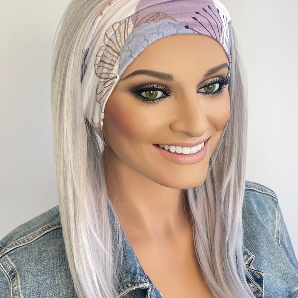 Grey Hair Headband Wig - Etsy