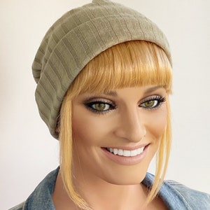 Light strawberry blonde human hair fringe bangs/ fringe wig/ hair halo/ hat wig