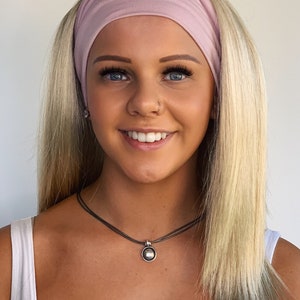 Headband wig | ponytail wig , light ash blonde Swim Wigs With Interchangable Bands & free parting hair loss wig | alopecia wig | hair loss