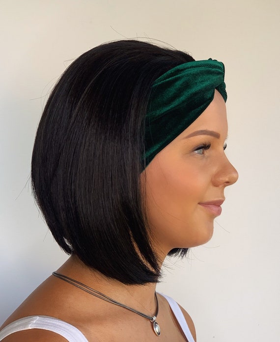 Natural Black Headband Wig Gym Wig Bandfall Wig Sports Wig Etsy