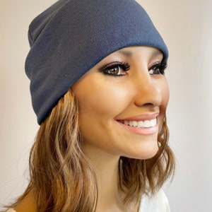 Lightweight beanie with soft short wave hair attached| hat with hair attached| hat wig| cap with hair| hat hair|wig hat|wig hair