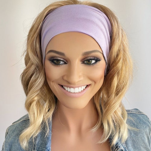 Toffee Beach Wave Headband Wig Gym Wig Bandfall Wig Sports Etsy
