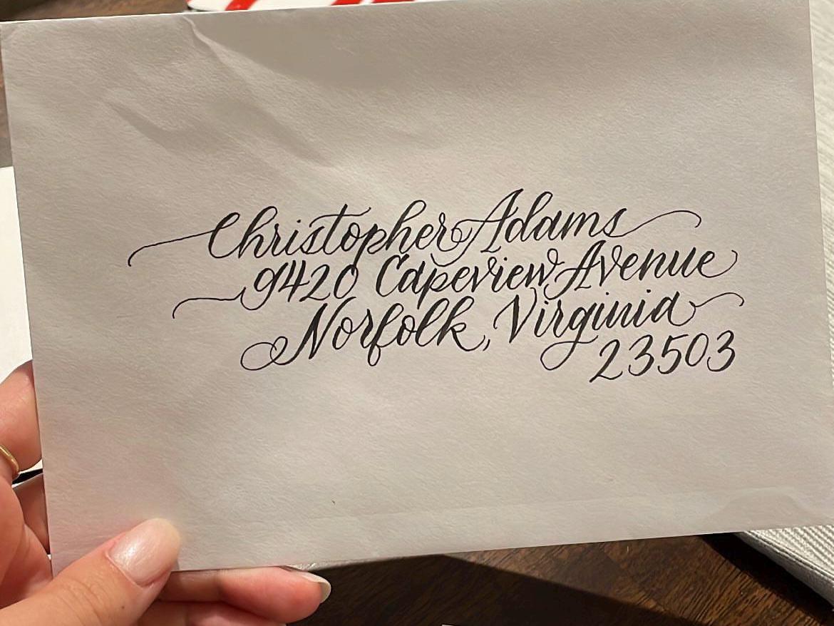 Invitation Calligraphy - Etsy