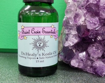Huile de koala du Dr Healy's -7 vapeurs apaisantes, eucalyptus, camphre, menthe poivrée et plus