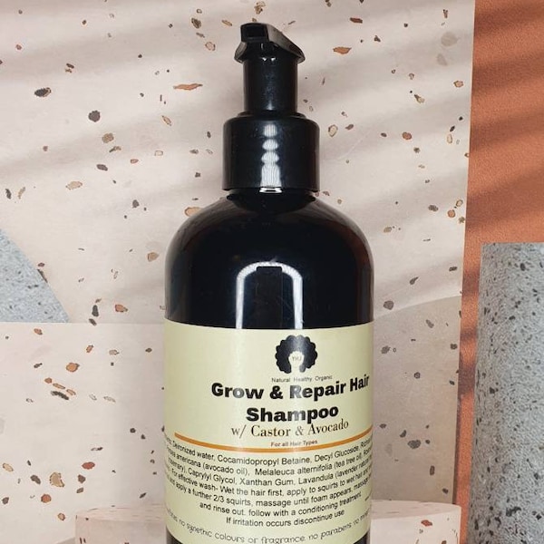 Organic Grow and Repair Hair Shampoo